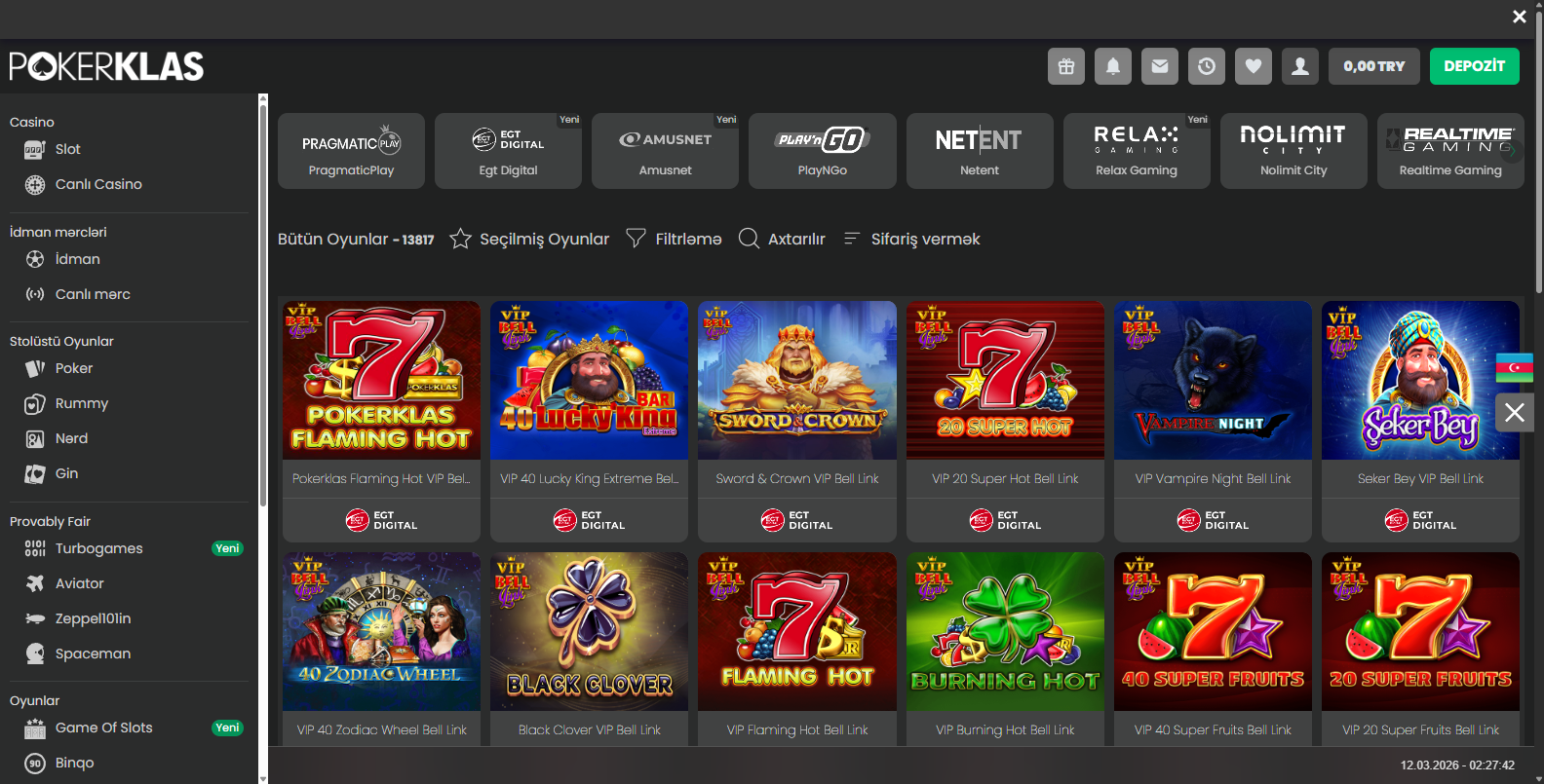 Pokerklas Sosyal Medya Bonusu