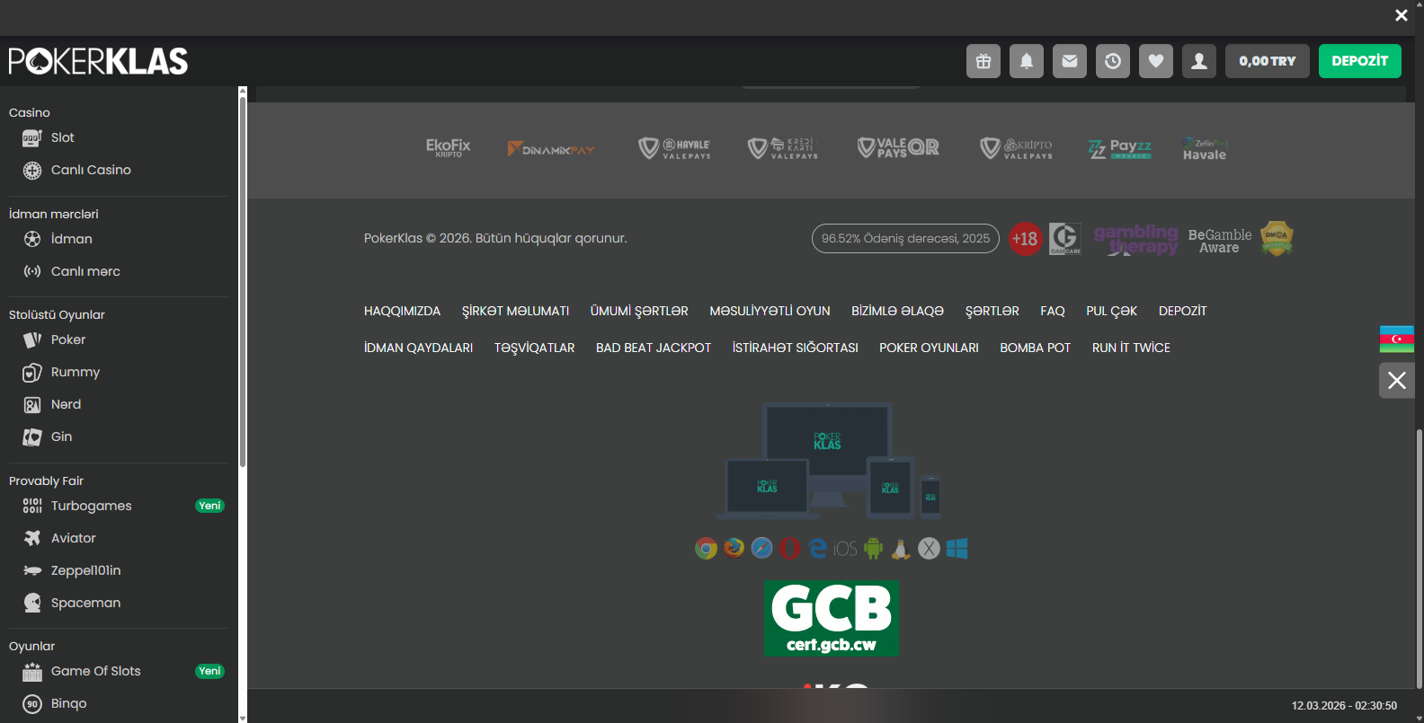 Pokerklas Astropay ile Yatırım ve Bonus