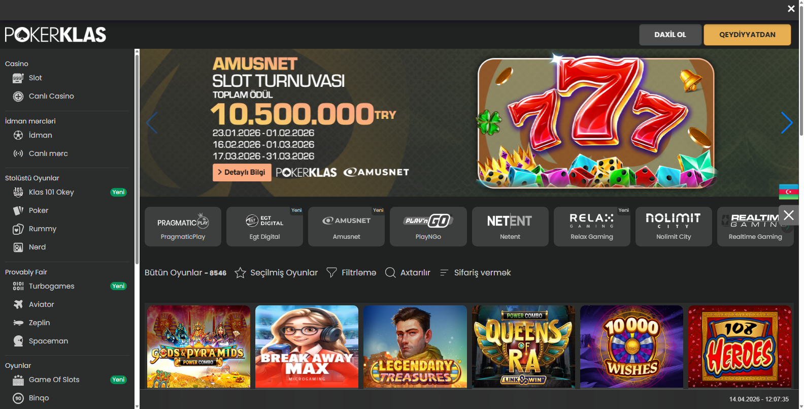 Pokerklas İlk Üyelik Bonusu Ne Kadar?