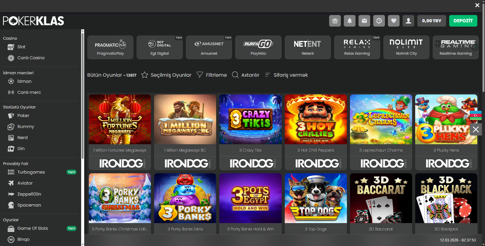 Pokerklas Türkçe Blackjack